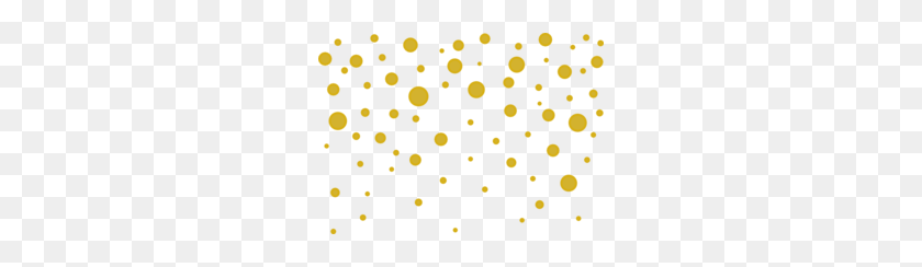 260x184 Gold Confetti Clipart - Gold Fireworks Clipart
