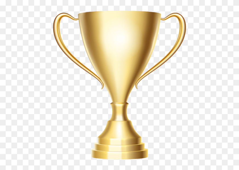 480x536 Gold Cup Trophy Png - Cup PNG