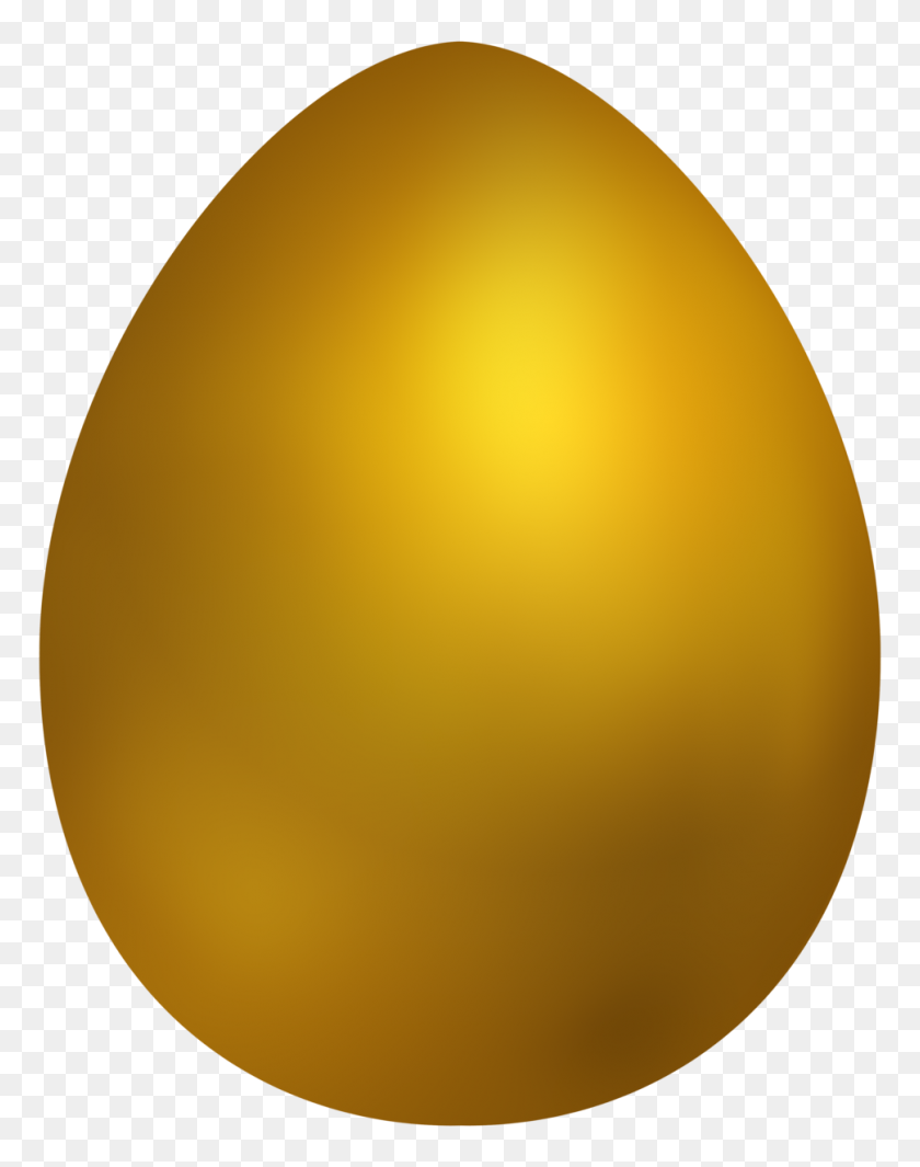 970x1250 Gold Easter Egg Png Clip Art - Gold Circle Clipart