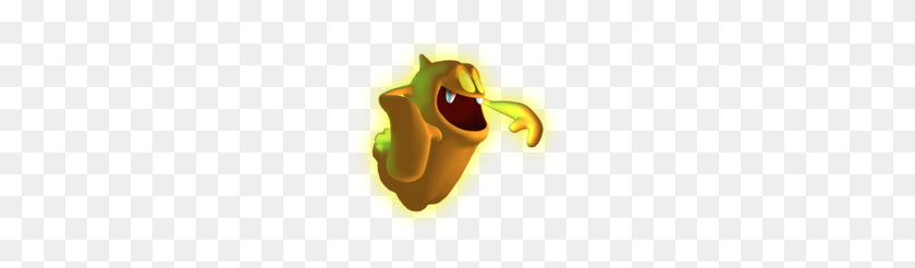 200x186 Gold Ghost - Ghosts PNG