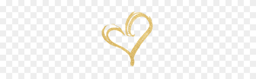 200x200 Gold Glitter Heart Png Images Free Download - Gold Glitter PNG