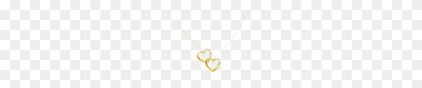 140x116 Gold Heart Necklace Png Clip Art - Gold Necklace Clipart