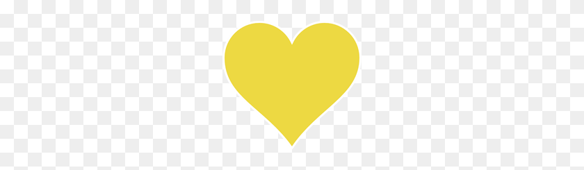 200x185 Gold Heart Png Clip Arts For Web - Gold Heart PNG