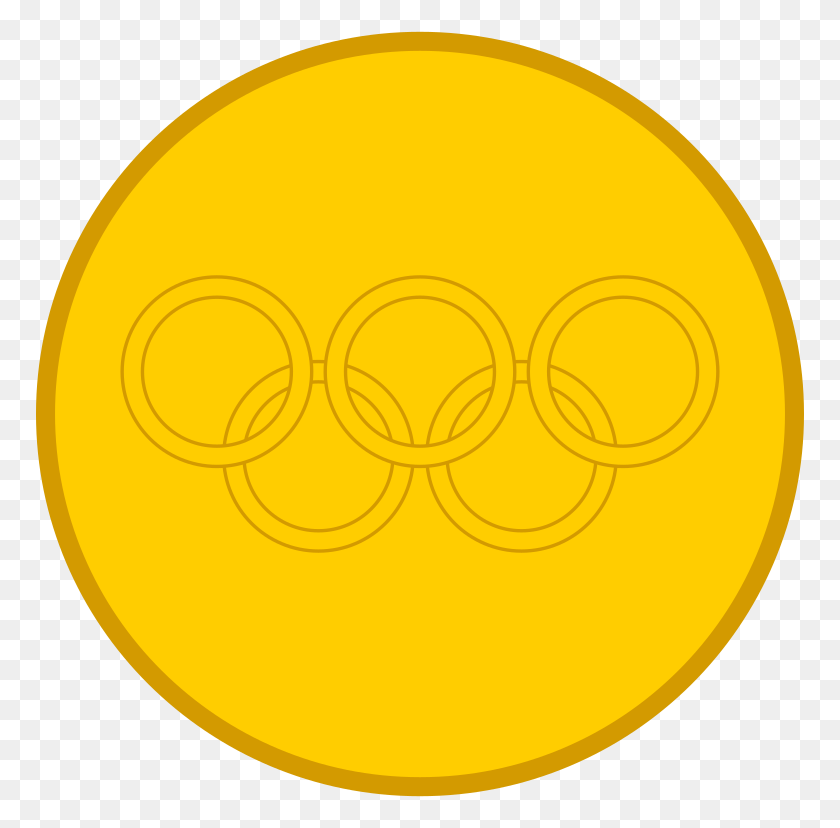 768x768 Medalla De Oro - Medalla De Oro Png