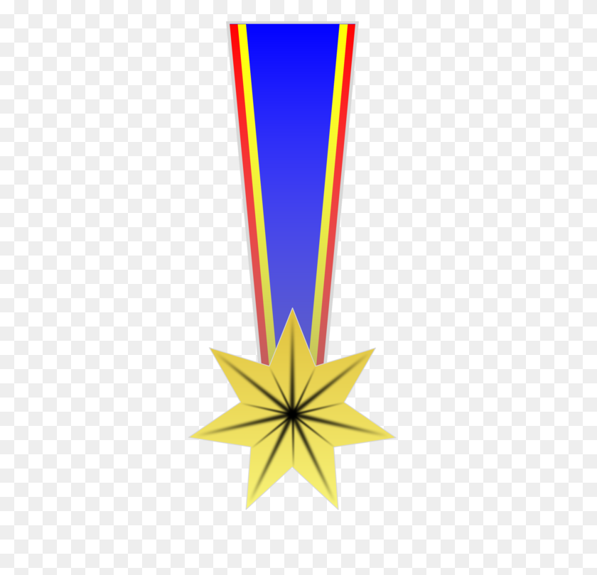 580x750 Золотая Медаль, Медаль Почетной Ленты - Золотая Медаль Клипарт