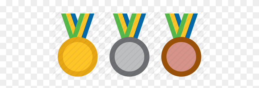 512x227 Золотая Медаль, Медали, Олимпийские Игры, Олимпийские Игры, Спорт, Значок Победителя - Золотая Медаль Png