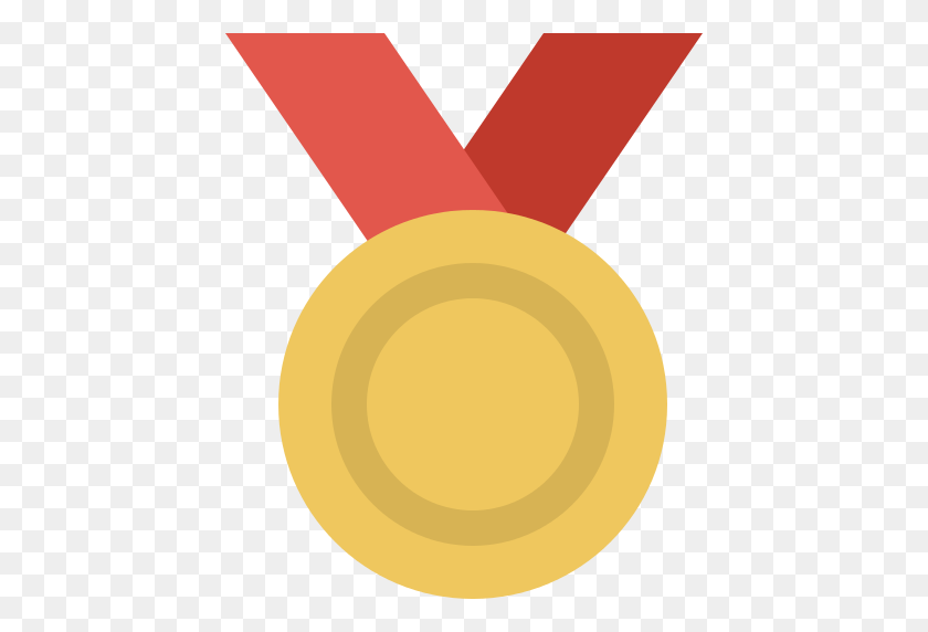 512x512 Gold Medal Png Icon - Gold PNG