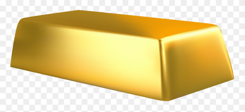 850x355 Gold Png - Gold Rectangle PNG