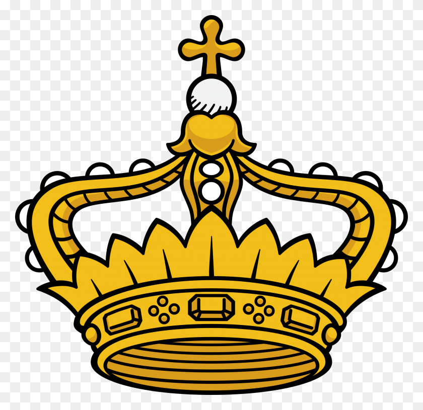 2400x2325 Gold Queen Crown Clip Art - King And Queen Crown Clipart