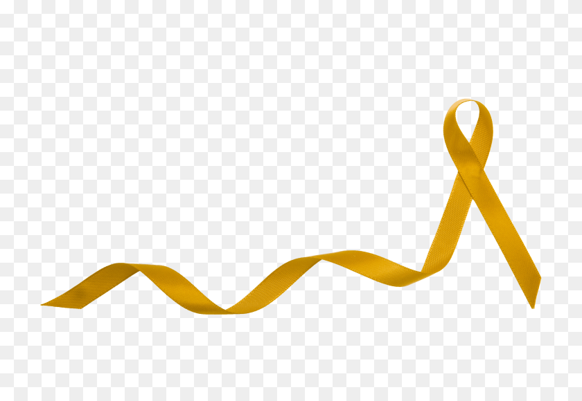 5760x3840 Gold Ribbon Children's Brain Trust - Gold Ribbon PNG