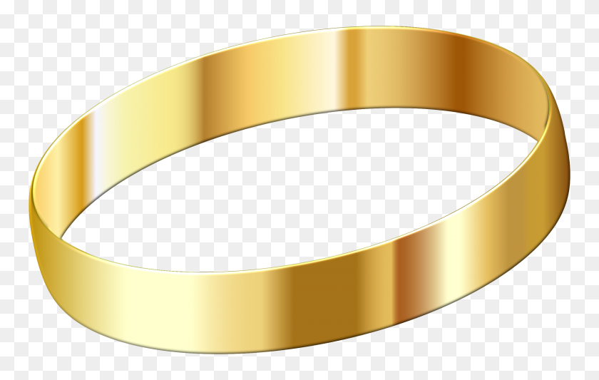 2400x1457 Gold Ring Icons Png - Gold PNG