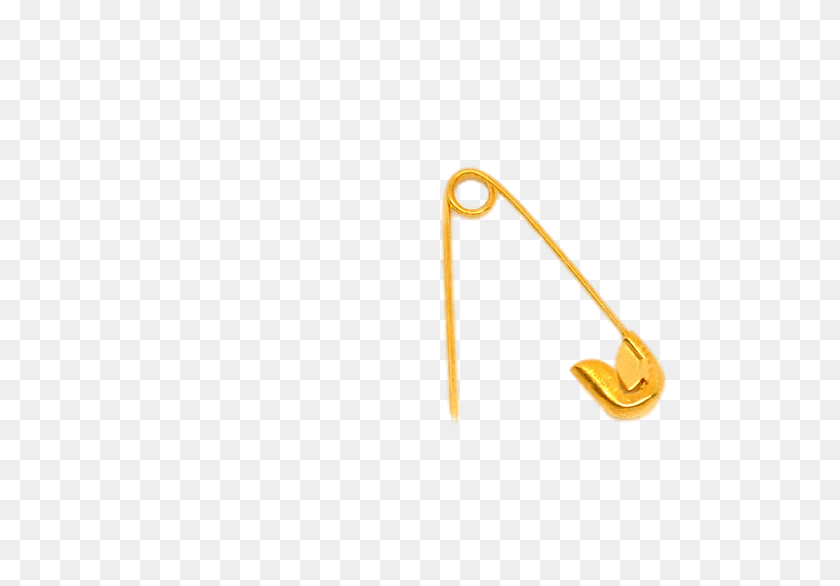 580x526 Gold Safety Pin Transparent Png - Safety Pin PNG
