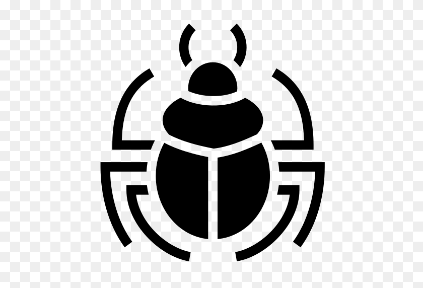 512x512 Icono De Oro, Escarabajo Free Of Game Icons - Scarab Beetle Clipart