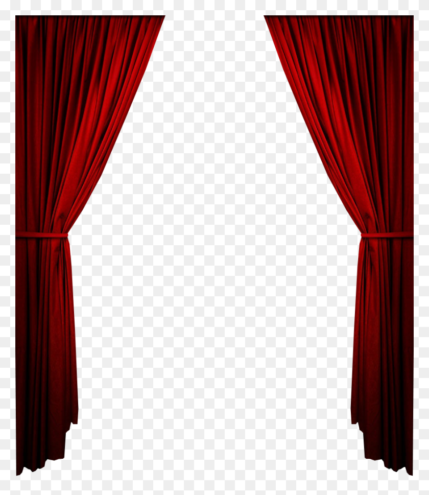 875x1020 Gold Stage Curtains Png Red Curtain Png - Stage PNG