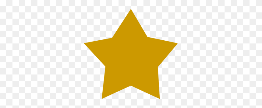 299x288 Золотая Звезда Картинки - Вектор Звезды Клипарт