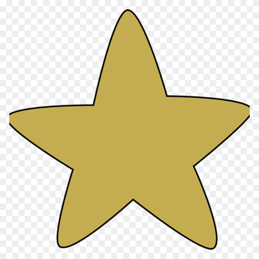 1024x1024 Золотая Звезда Клипарт Прозрачный - Золотое Конфетти Клипарт