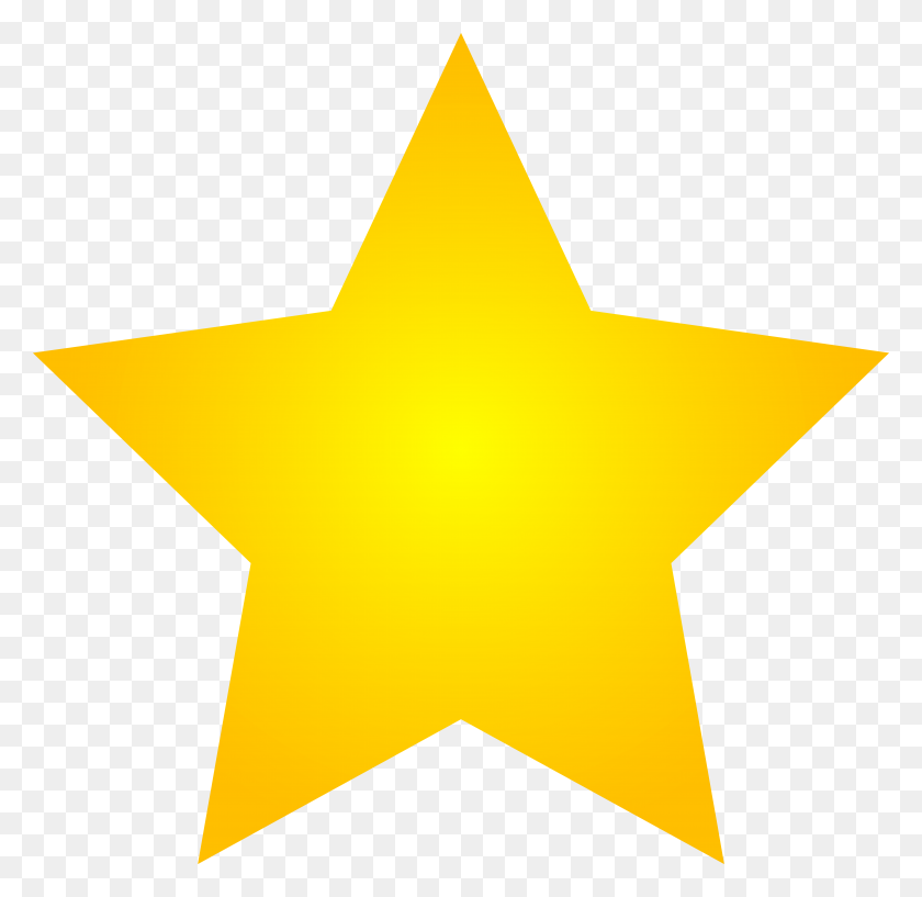 8029x7795 Gold Star Cliparts - Gold Stars PNG