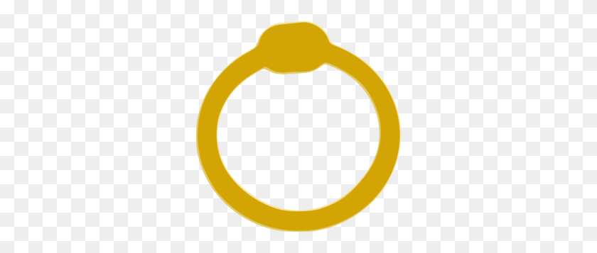 288x297 Золотое Обручальное Кольцо Картинки - Обручальные Кольца Клипарт