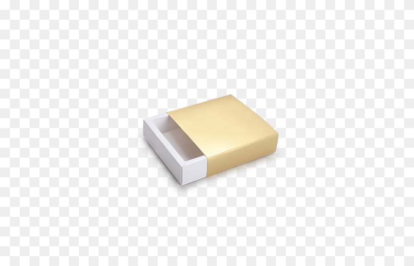480x480 Gold White Sliding Box Square - Gold Square PNG