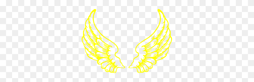 299x213 Gold Wings Clip Art - Gold Wings PNG