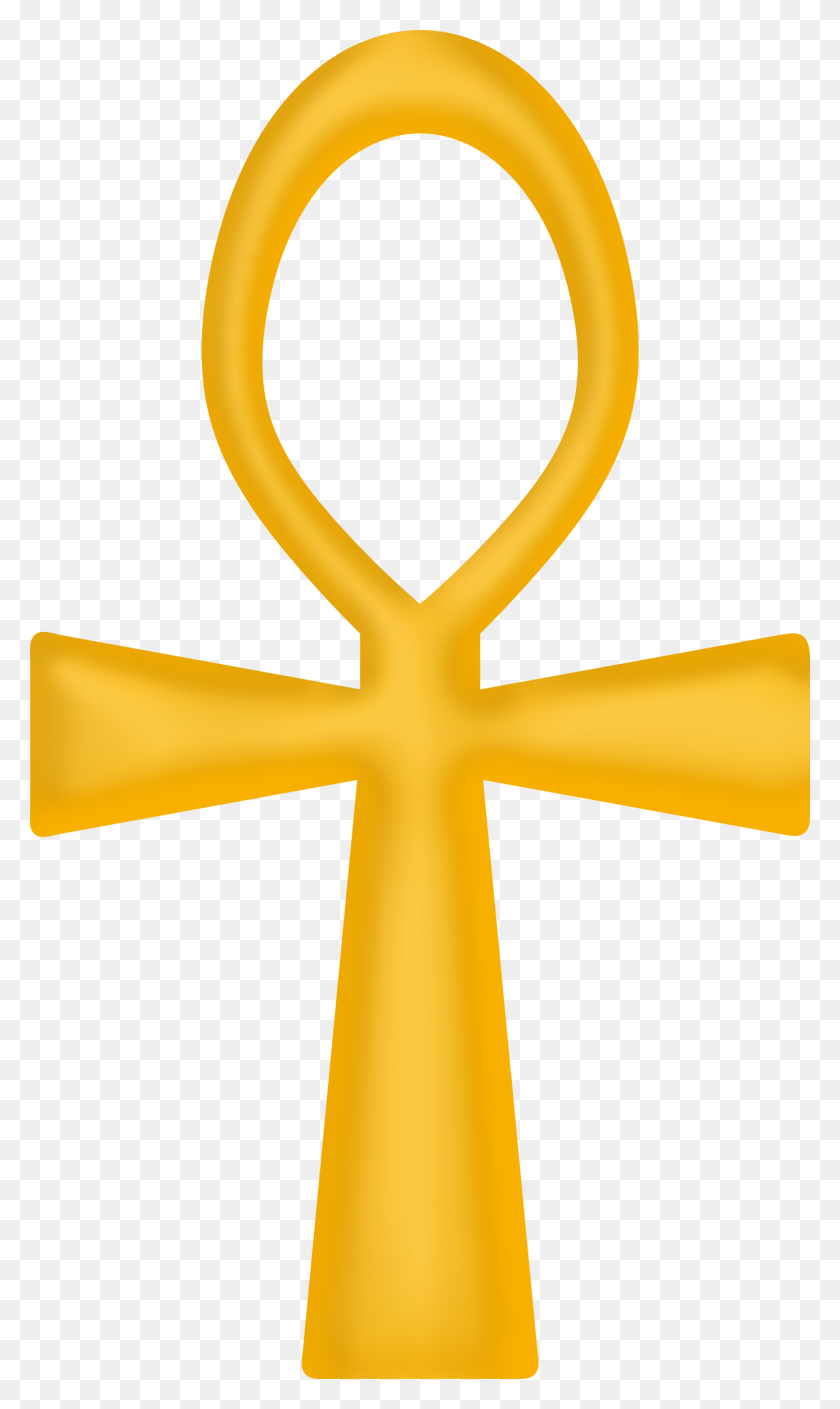 1387x2400 Golden Ankh Icons Png - Ankh PNG