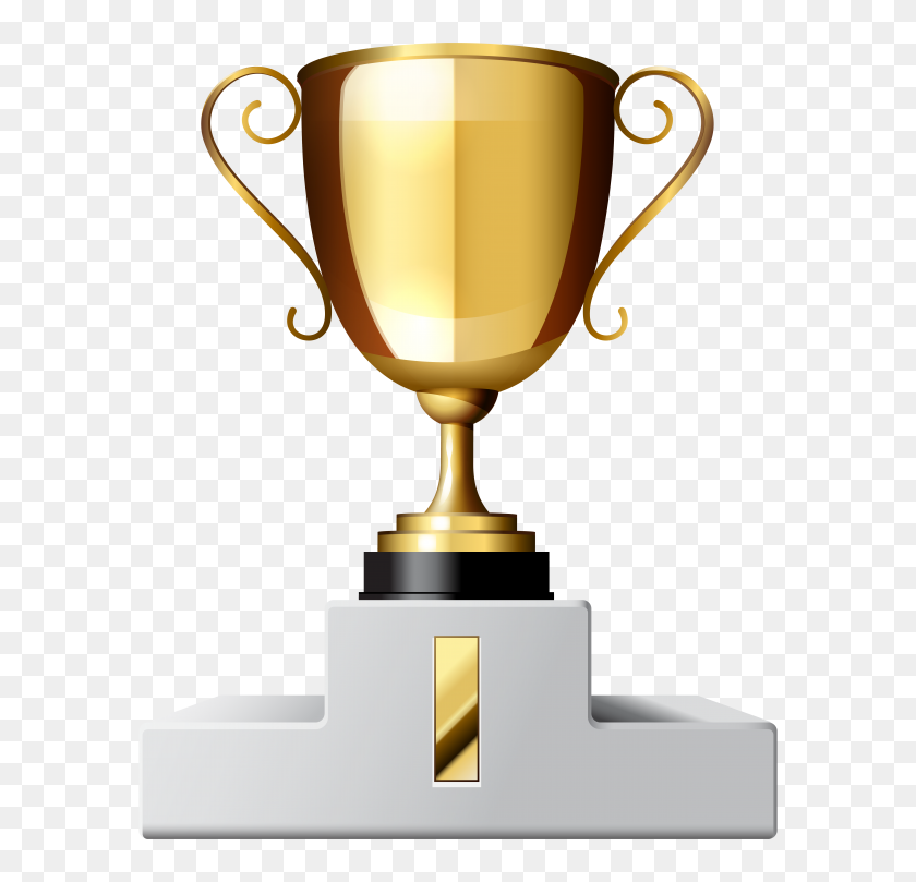 600x749 Golden Cup Prize Png - Prize PNG