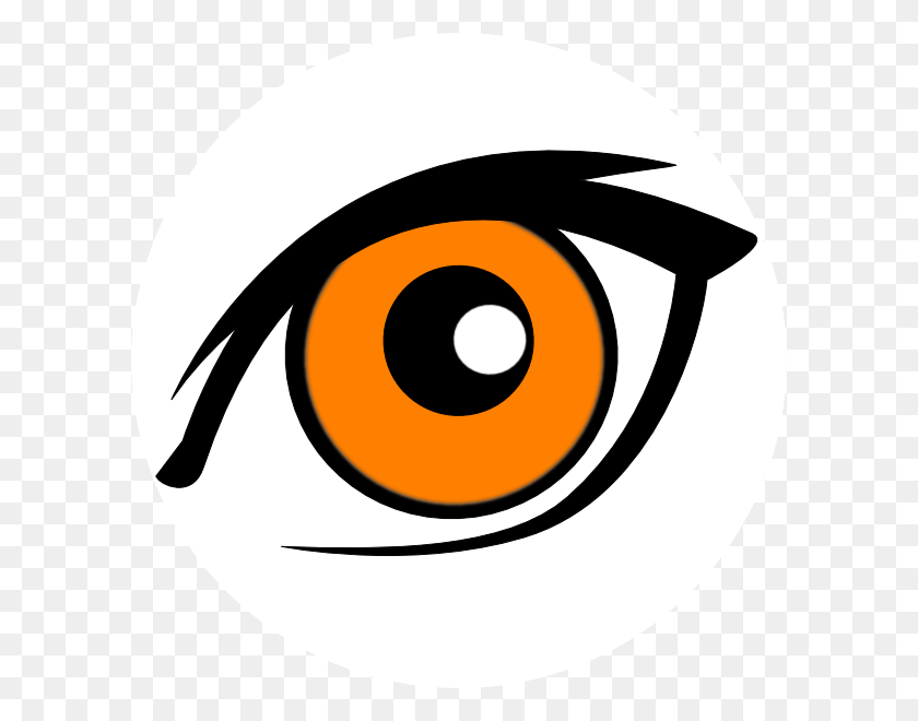 600x600 Golden Eyes Clip Art - All Seeing Eye Clipart