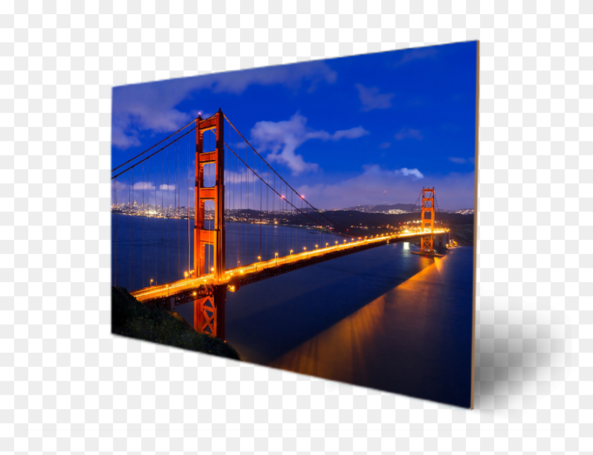 800x600 Golden Gate Bridge San Francisco California And Marin County - Golden Gate Bridge PNG