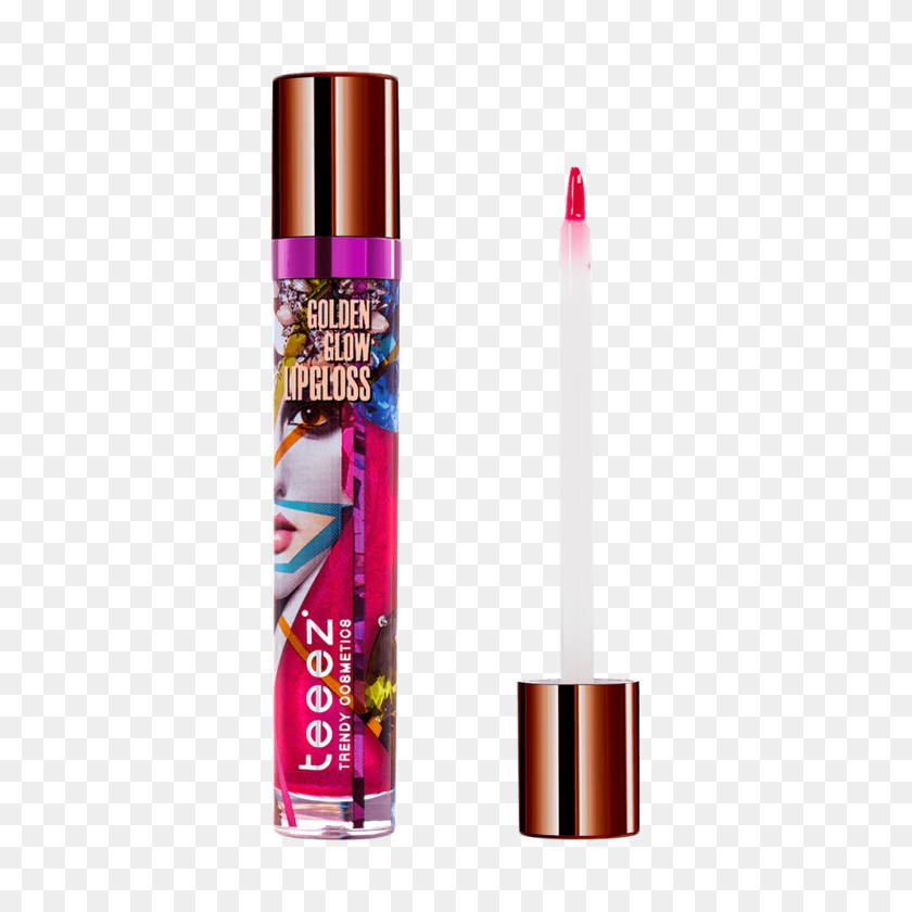 1740x1740 Golden Glow Raspberry Lip Gloss Интернет-Магазин Косметики Teeez - Золотое Сияние Png