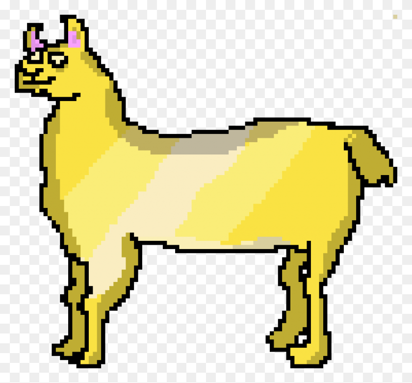 930x860 Golden Llama Pixel Art Maker - Llama Llama Clipart