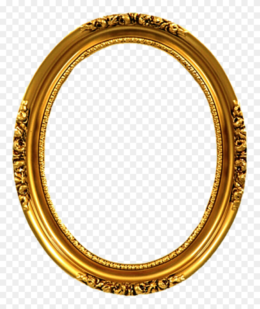 816x979 Золотая Зеркальная Рамка Png Фоновое Изображение Png Искусства - Зеркальная Рамка Png