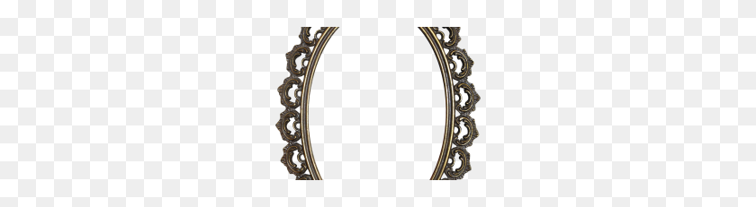 228x171 Golden Mirror Frame Png Image With Transparent Background Png - Mirror Frame PNG