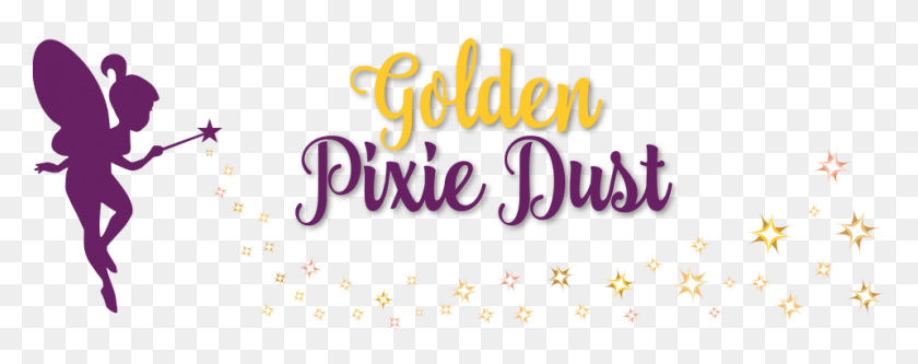 958x336 Golden Pixie Dust - Pixie Dust PNG