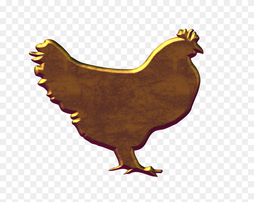 1024x800 Golden Style Hen Png Hen Png Graphic - Chicken PNG
