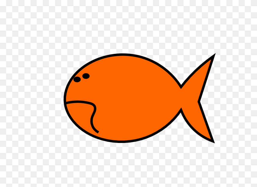 999x706 Goldfish Clipart Orange Things - Gold Fish PNG