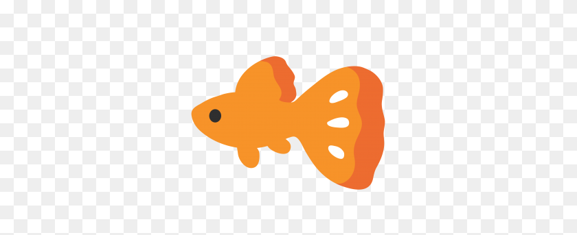 379x283 Золотая Рыбка Эмодзи Png Прозрачный Смайлик - Золотая Рыбка Png
