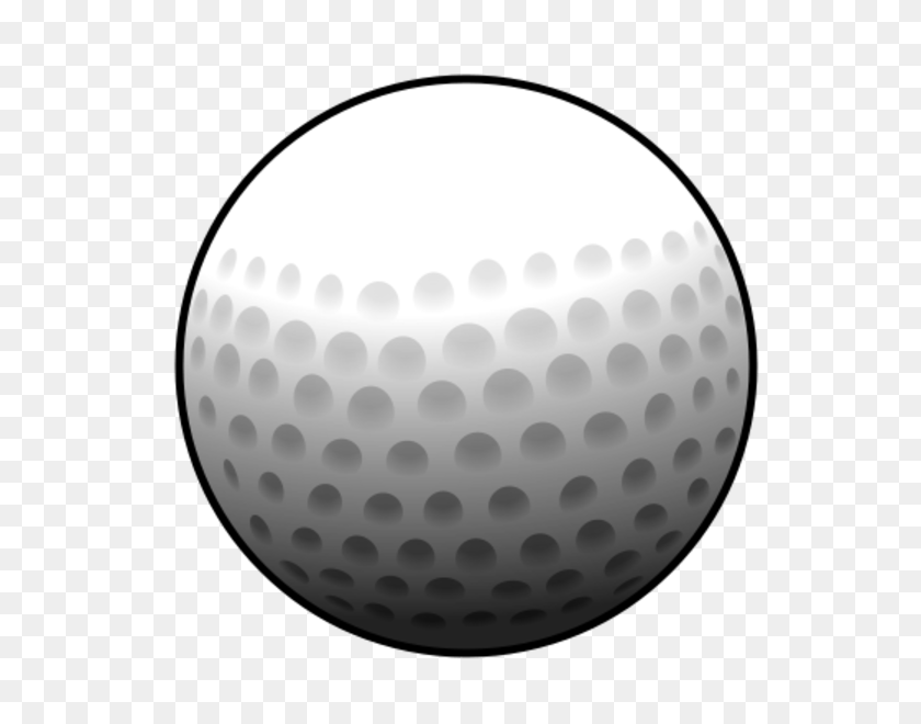 600x600 Golf Ball Clip Art Free Vector Clipart Images - Golf Clipart PNG