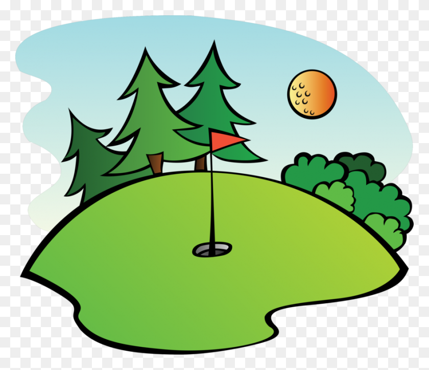 881x750 Golf Balls Miniature Golf Golf Course Golf Clubs - Miniature Golf Clip Art