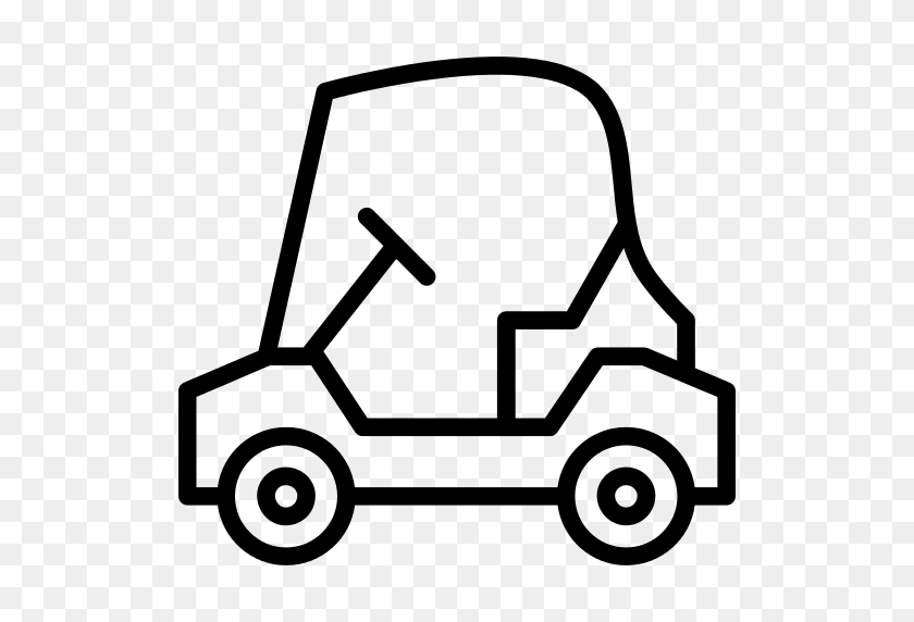512x512 Golf Cart Png Icon - Golf Cart PNG
