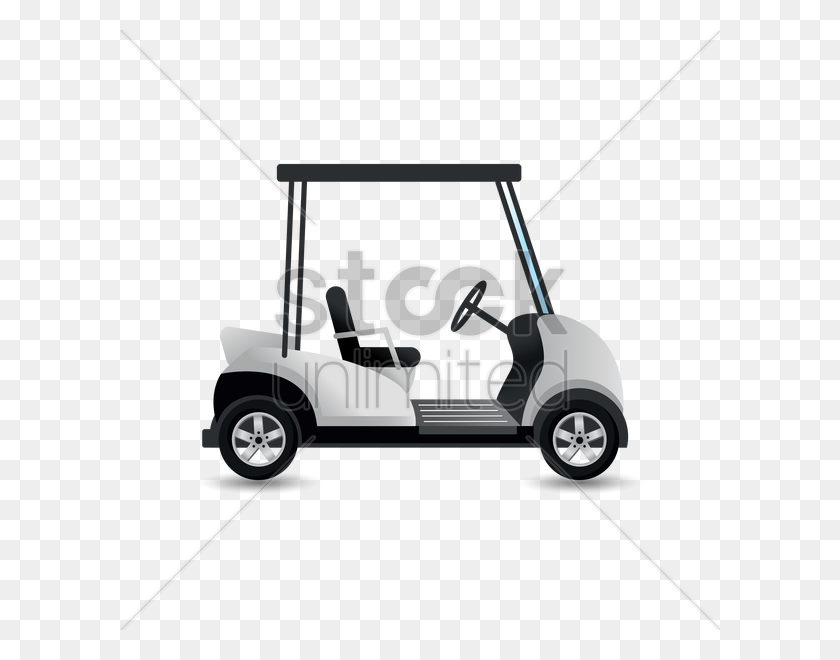600x600 Carrito De Golf De Imagen Vectorial - Carrito De Golf Png