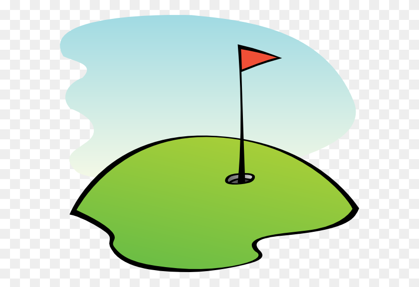 600x517 Golf Green Clip Art - Golf Clipart PNG