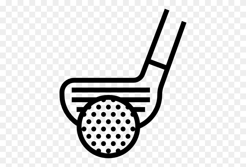 512x512 Golf Icon - Golf Ball On Tee Clipart