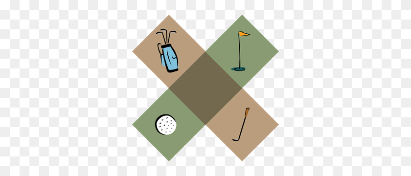 300x300 Golf Png Images, Icon, Cliparts - Golf Ball On Tee Clipart