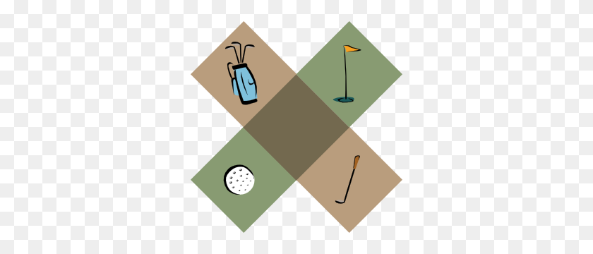 Golf Symbols Clip Art - Golf Club Clipart