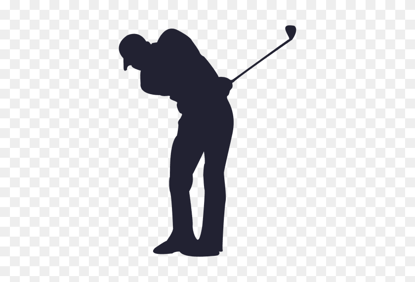 512x512 Golfer Vector Free Download On Unixtitan - Golf Clip Art