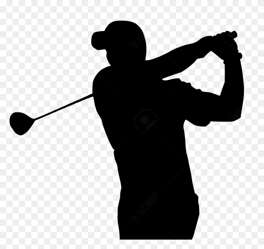 1036x975 Golfer Vector Free Download On Unixtitan - Golf Images Clip Art