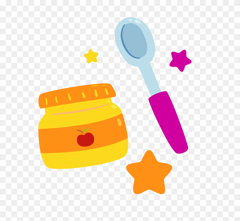 5429x4965 Good Clipart Baby Food - Baby Food Clipart