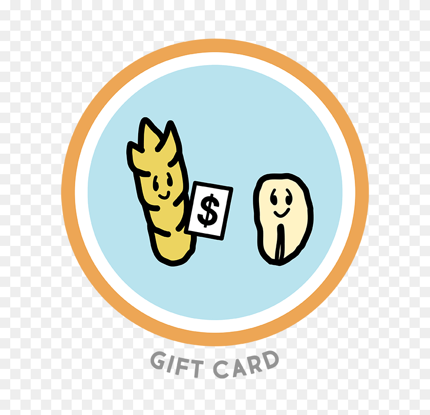 750x750 Good Grains Gift Card - Gift Card Clip Art