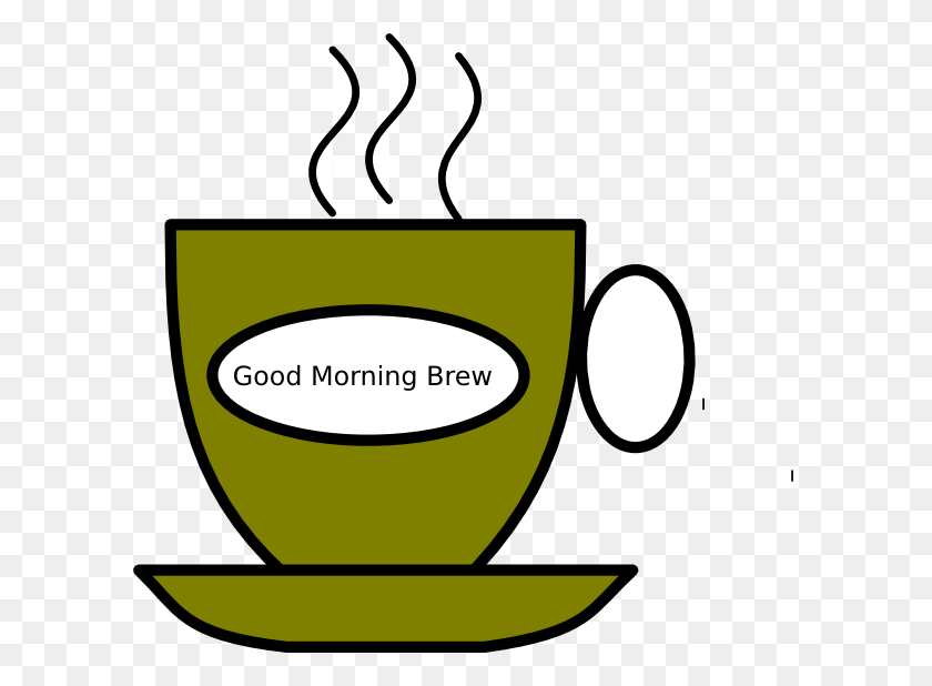 600x558 Good Morning Brew Clip Art - Morning Circle Clipart