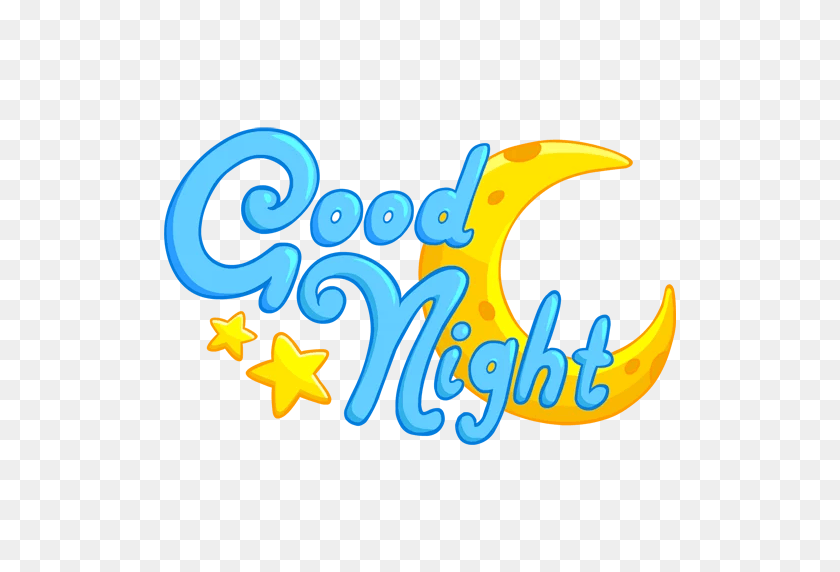 512x512 Good Night Png Transparent Images - Goodnight Moon Clipart